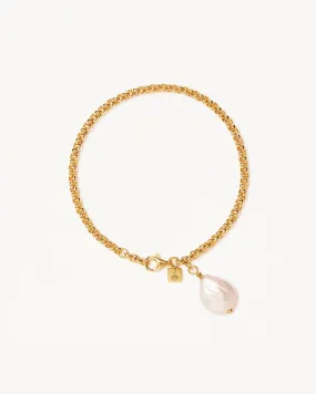 18k Gold Vermeil Embrace Stillness Pearl Bracelet