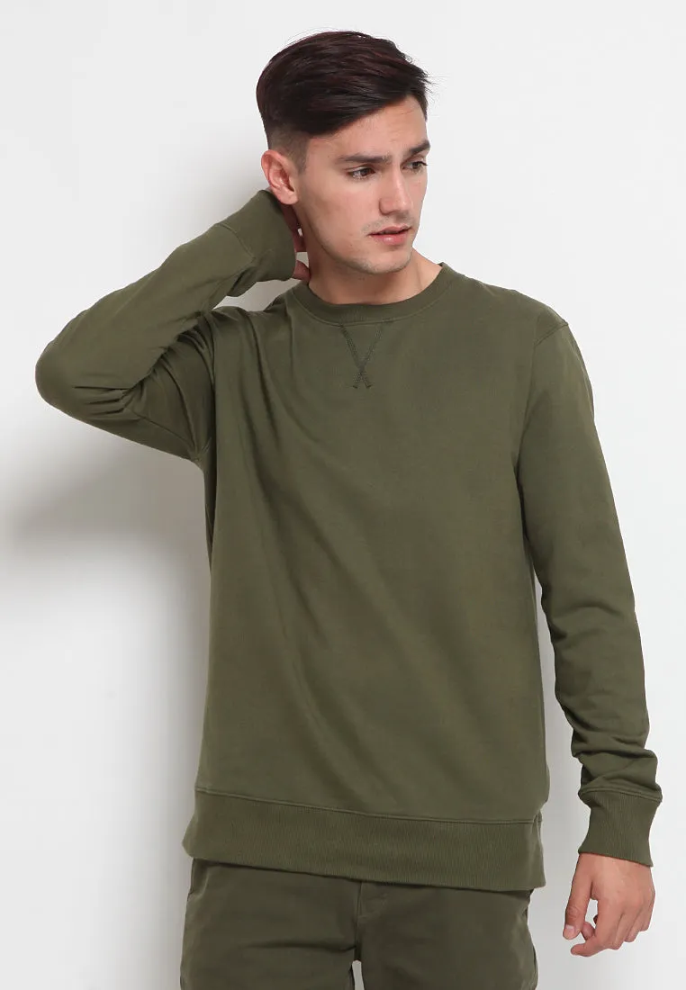 Basic Long Sleeve Sweatshirt