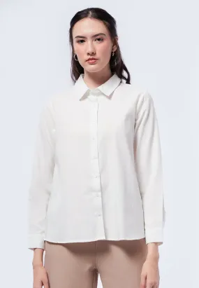 Basic Oxford Long Sleeve Shirt