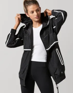 Camila Windbreaker in Black