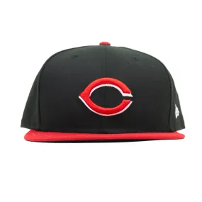 Cincinnati Reds On Field 2017 Alternate Fitted (Black/Red)