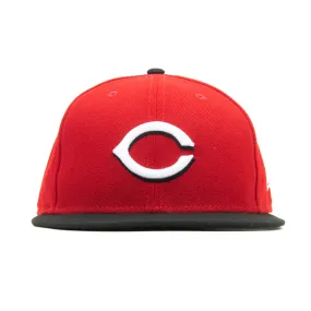 Cincinnati Reds On Field 2017 Road Fitted (Red/Blk)