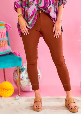 Emmy Hyper Stretch Skinny - Copper - LAST ONE FINAL SALE