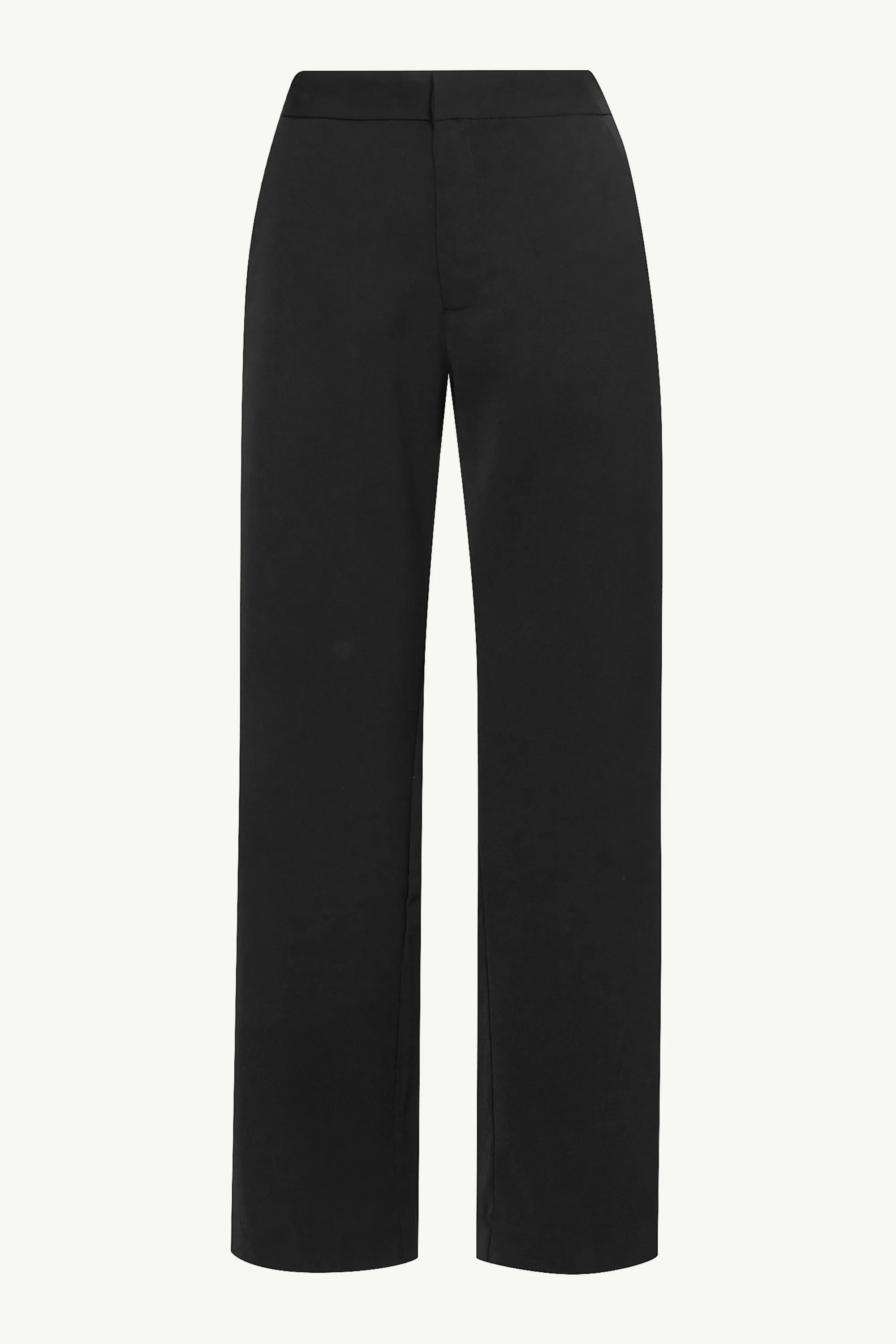 Essential Wide Leg Pants - Black