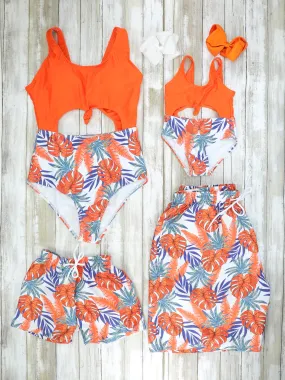 Family Tropical Swimsuit