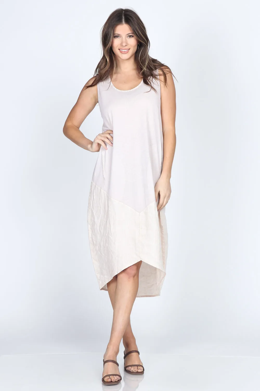 Hi-Lo Cocoon Dress