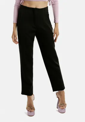 High Waist Semi Casual Trouser By Ruw