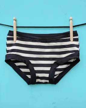 Hipster Black and Vanilla Stripe - limited available