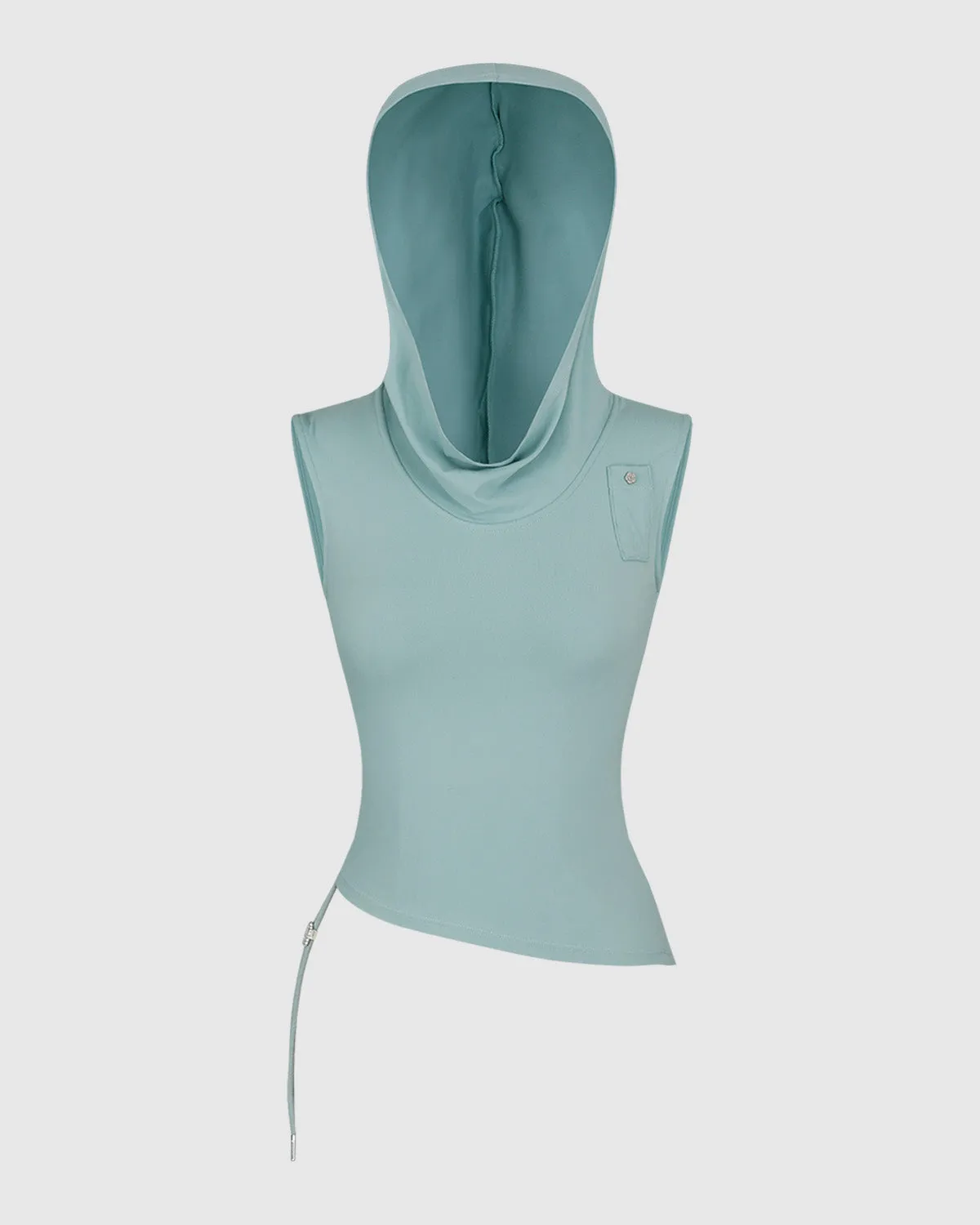 JADE HOODED TANK