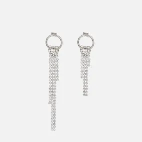 Justine Clenquet Shanon Earrings - Palladium