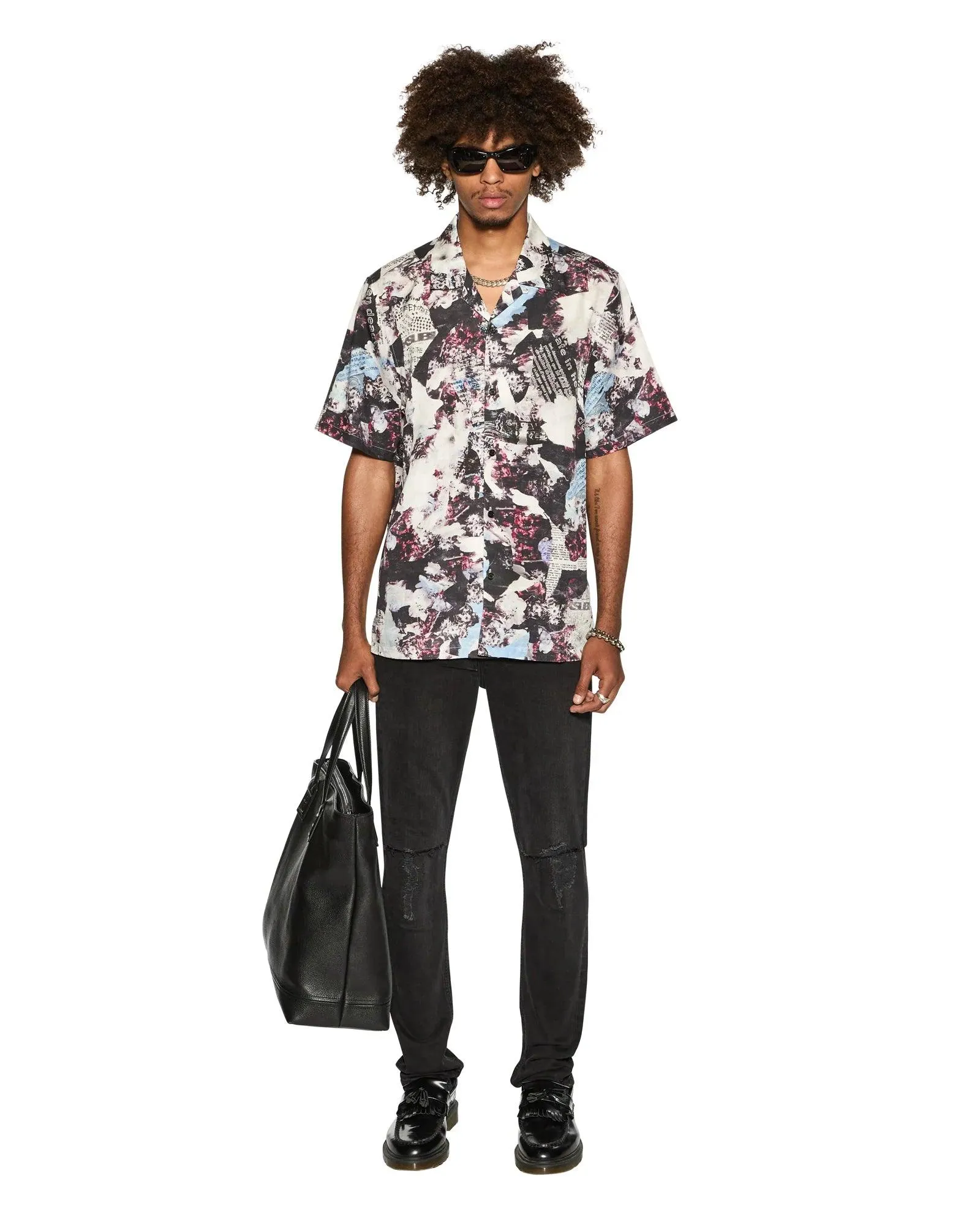 KSUBI Chop Up Resort SS Shirt Multi