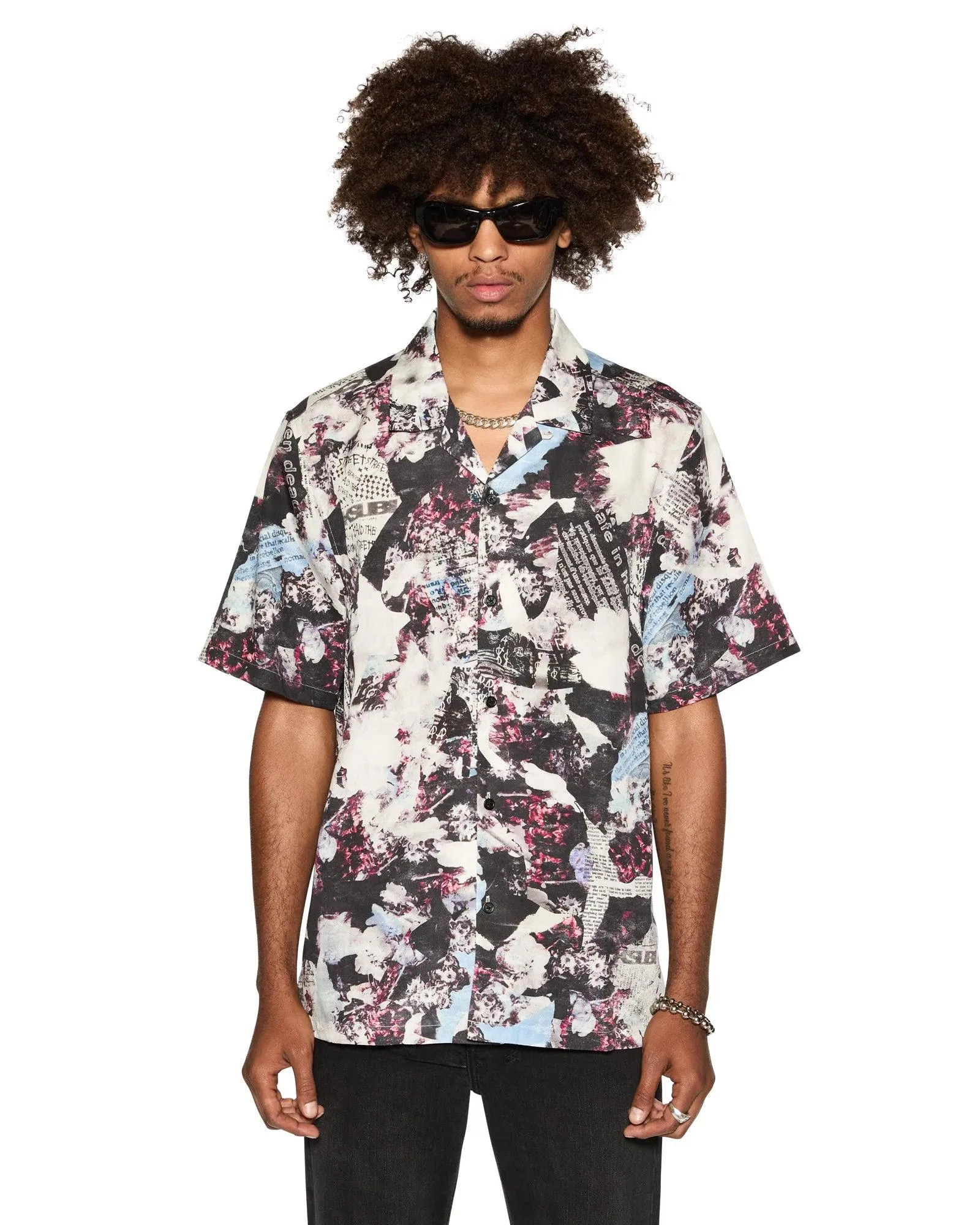 KSUBI Chop Up Resort SS Shirt Multi