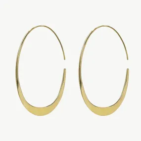 Mezi Tapered Hoop Earrings