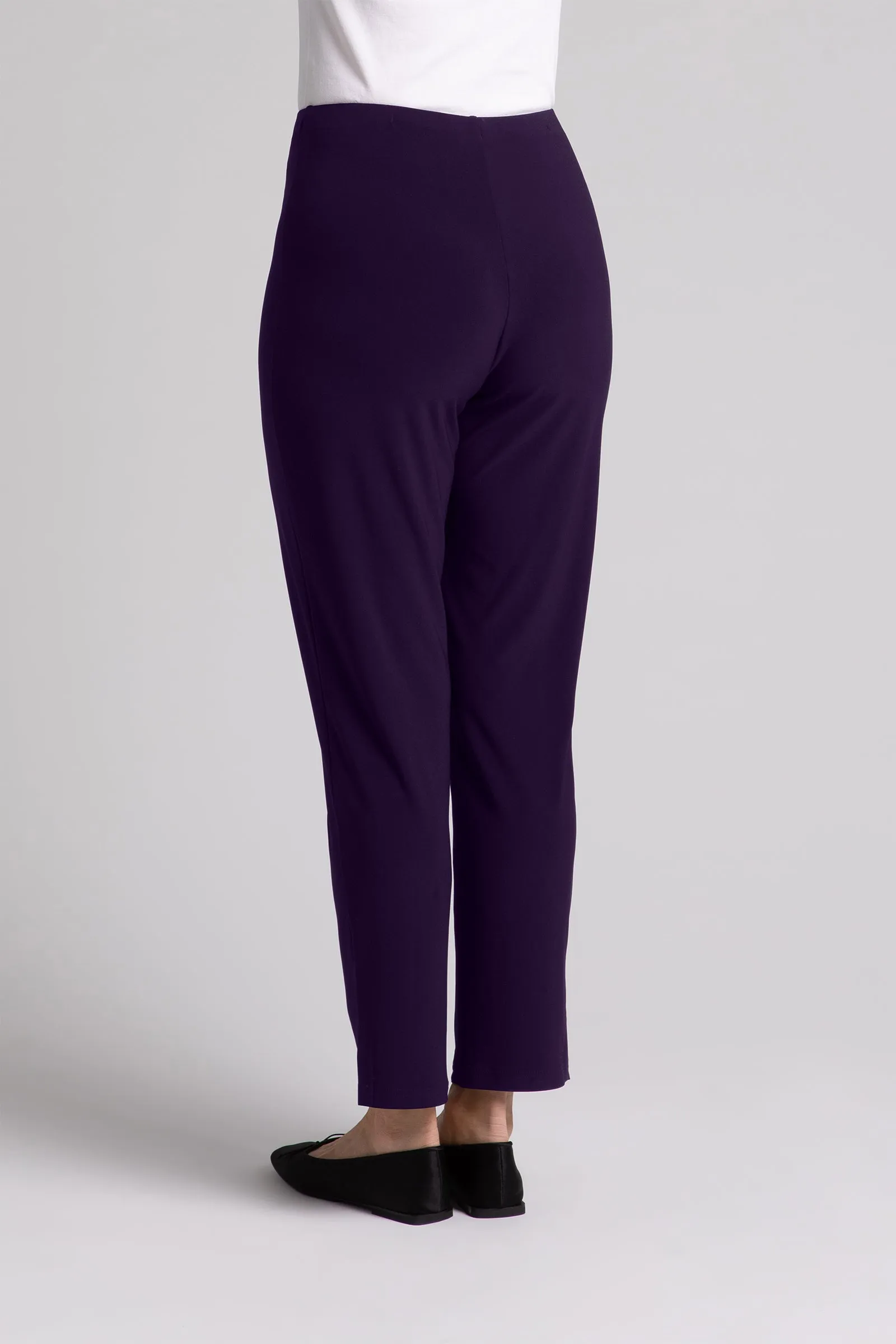 Narrow Pant Midi | Blackberry