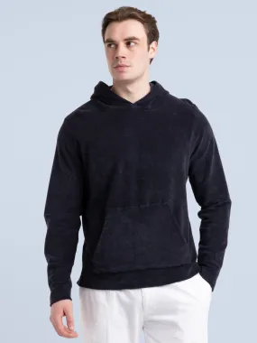 Navy Terry Hoodie