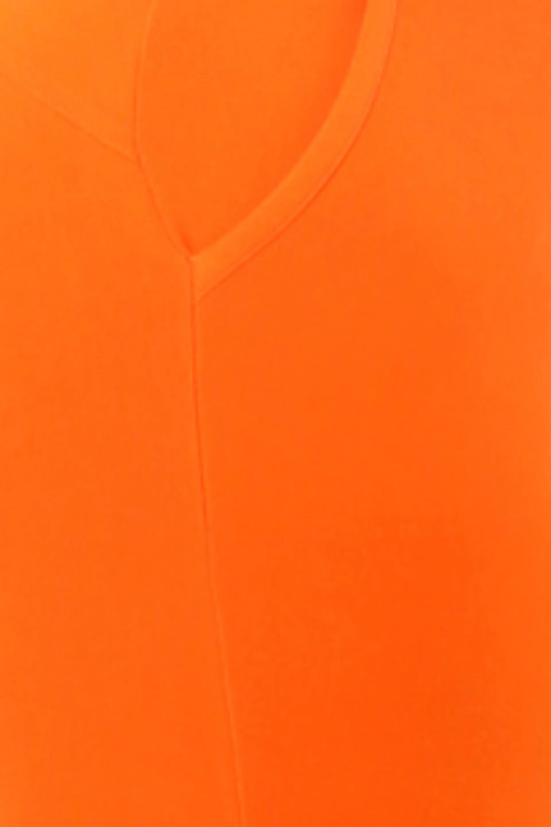 Plus Size Tummy Control Sculpting Treggings - Orange