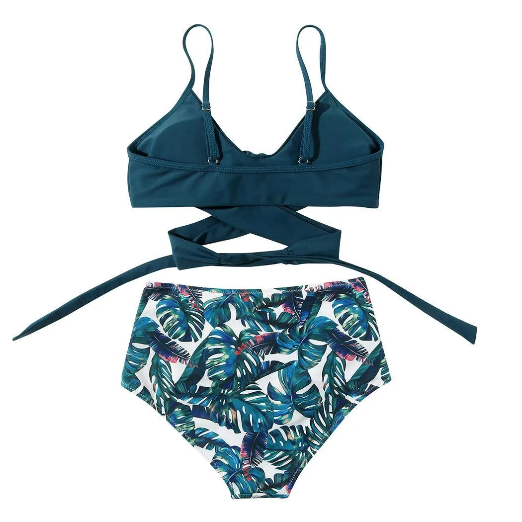 Push-Up Wrap Bikini Set