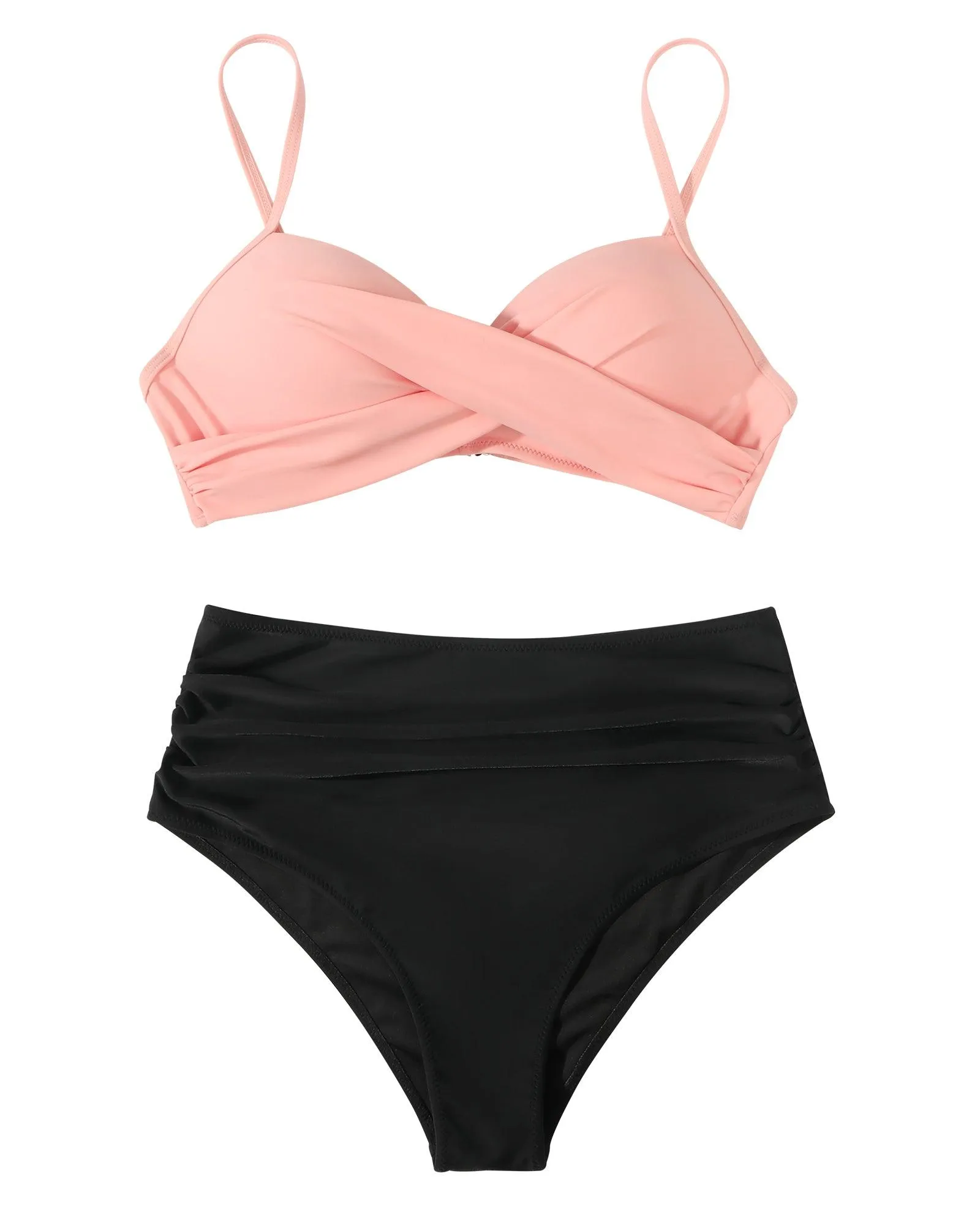 Push-Up Wrap Bikini Set