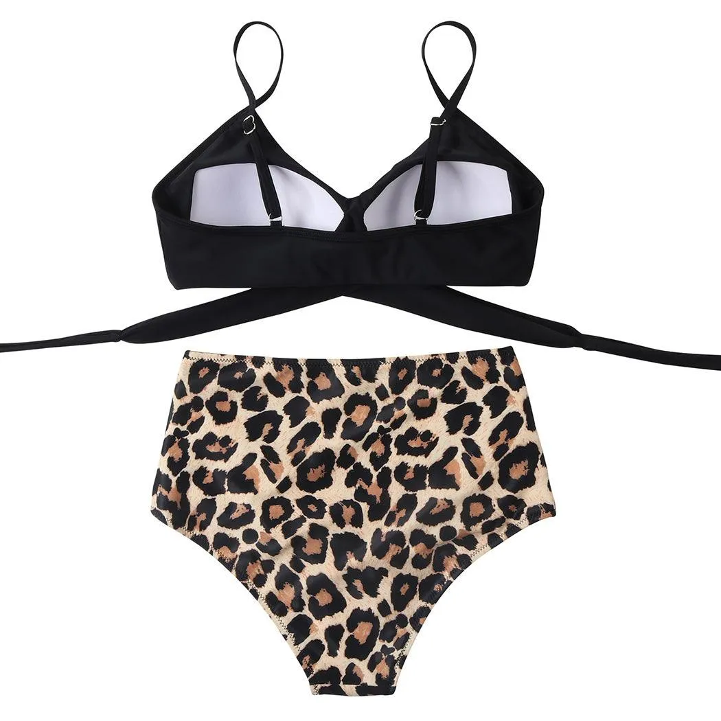 Push-Up Wrap Bikini Set