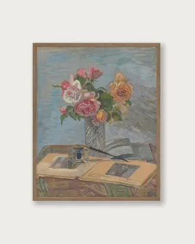 "Bouquet of roses (1931)" Art Print