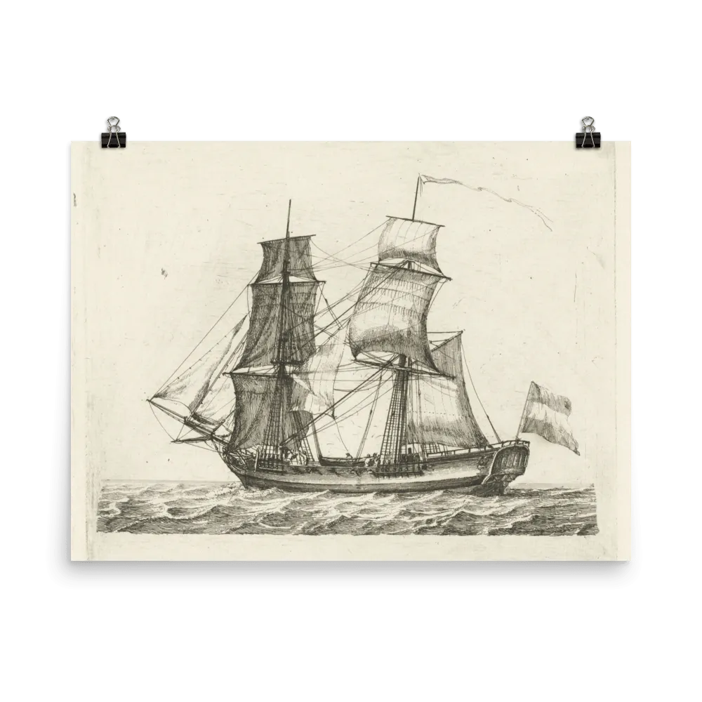 "Ship Sketch" Art Print