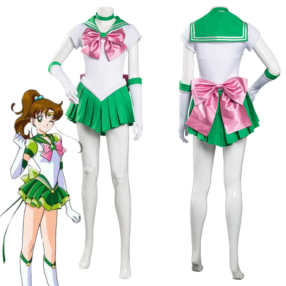 Sailor Moon Kino Makoto Uniform Dress Outfits Halloween Carnival Suit Cosplay Costume