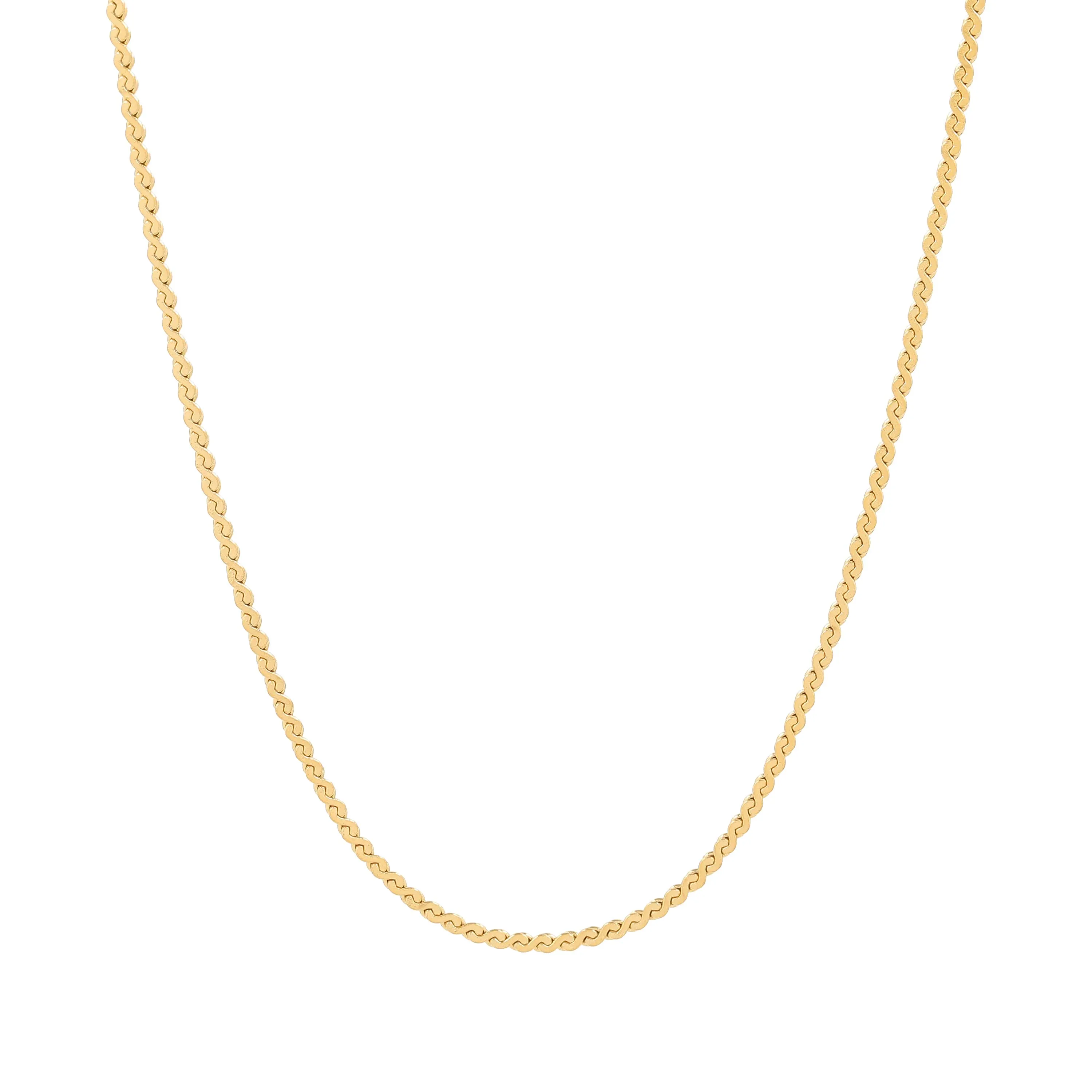 Serpentine Chain Necklace