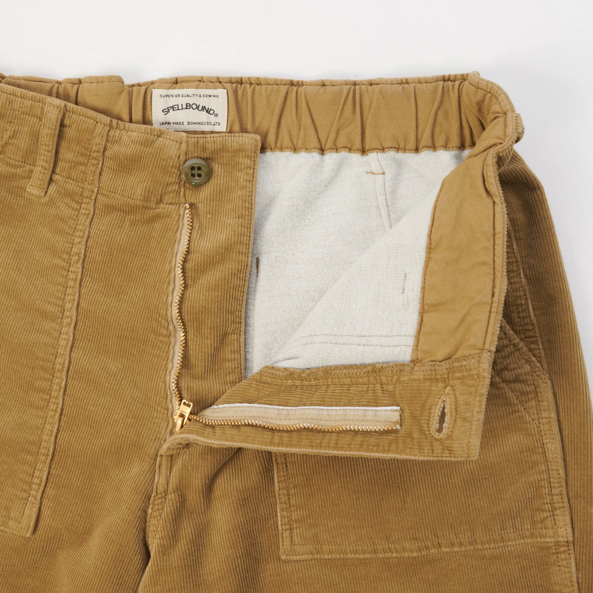 Spellbound 43-822H Corduroy Baker Trouser - Khaki