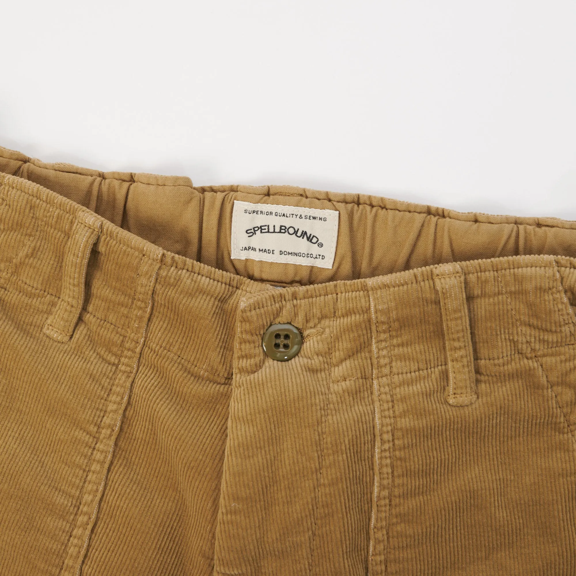 Spellbound 43-822H Corduroy Baker Trouser - Khaki