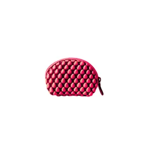 Tissa Fontaneda Pink Punch Half Moon Purse